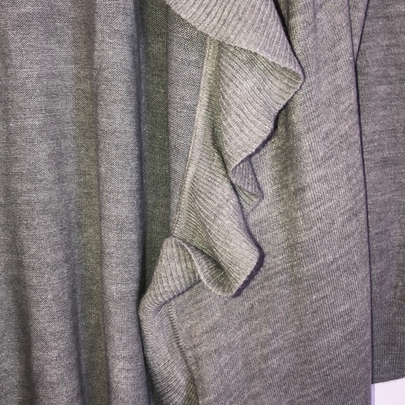 Ruffled Cardigan Sweater - Picture 3 of 4